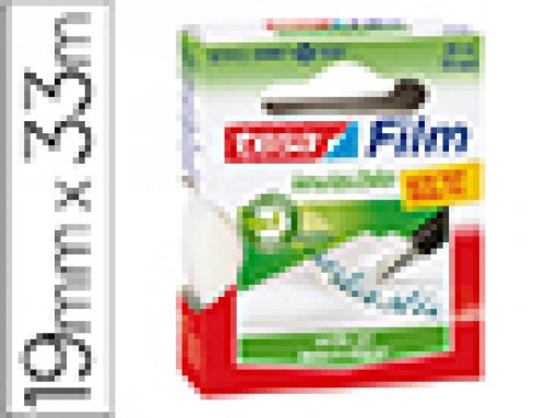 Fita adesiva tesa film invisivel 33x19 mm ecologica , Tesa , 49503 , 4042448039910